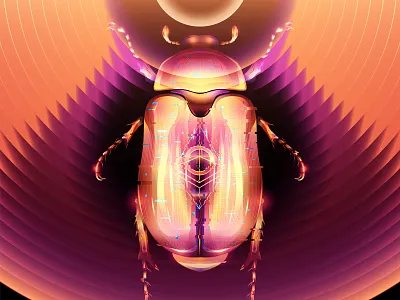 solar cryptobug bug cryptoart nft nftart solar sun