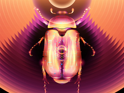 solar cryptobug bug cryptoart nft nftart solar sun