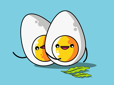 Yummy egg adobe adobe illustrator art artist artwork cute cute illustration digital art digital artist egg food food illustration graphic design illustration illustration art illustrations illustrator kawaii white yellow