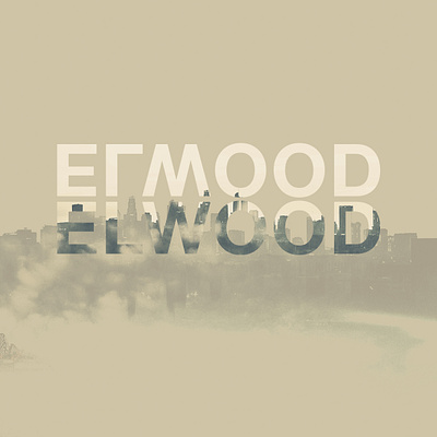 ELWOOD illustration illustration design montage photoshop poster typography