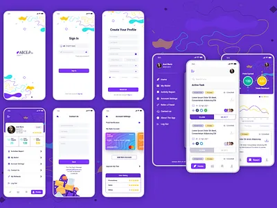 Mobile App Design android design app app design app ui brand branding clean design identity illustration ios app mobile mobile app ui vector