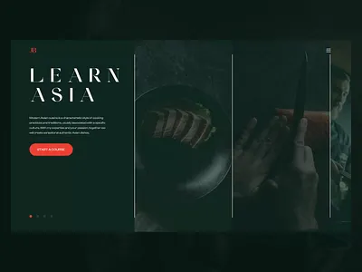 Online Cooking Classes Website animation cooking cooking class design design studio e learning education interaction design interface minimalistic motion design online classes online learning ui ux web web design web marketing website