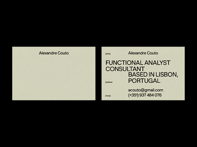 Business Cards for AC brand identity branding business card design graphic design logo logo design logotype typography