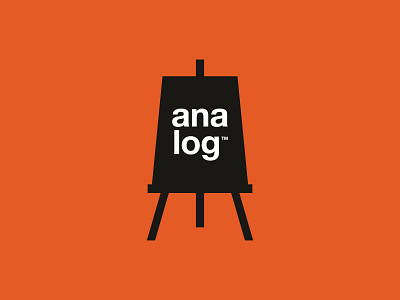 Analog analog brand branding branding and identity branding design canvas design easel helvetica identity illustration jay master design logo old school packaging painting typography