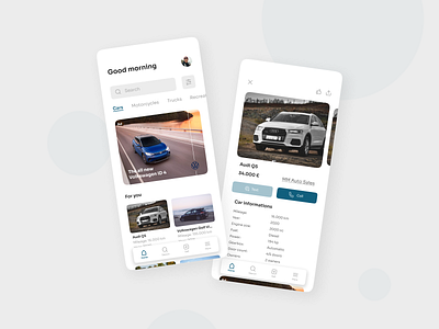 Car Marketplace Mobile App app auto auto app automotive autotrader car app car app design car dealership car design car marketplace car service cars design home page ui home page ux homepage marketplace marketplaces ui ux