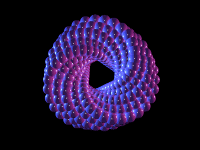 Purple hypnosis 3d animation cinema4d gif loop motion