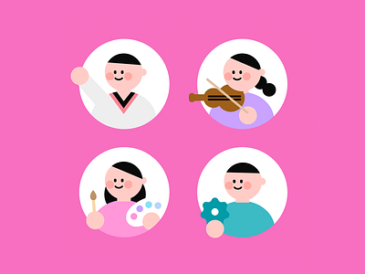 Illustration for Kids applicaion character children graphic illustration kids