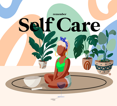 Remenber - Self Care character illustration product illustration self care service vector