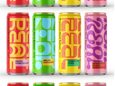 REAL Premium Seltzer customtype gold lunchbox seltzer