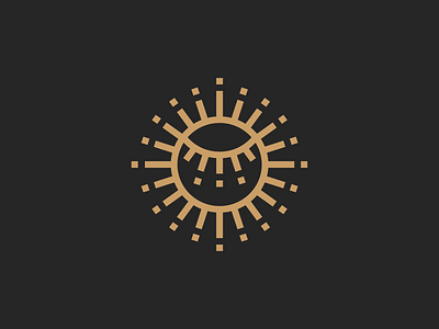 Sun + Eye mark brand brandidentity branding design eye identity logo logodesign mark minimal powersun rebranding solarium sun