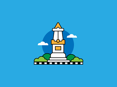 Jogja City creative culture design flat design fun graphic design icon illustration indonesia indonesia designer java jogja ui ui ux vector