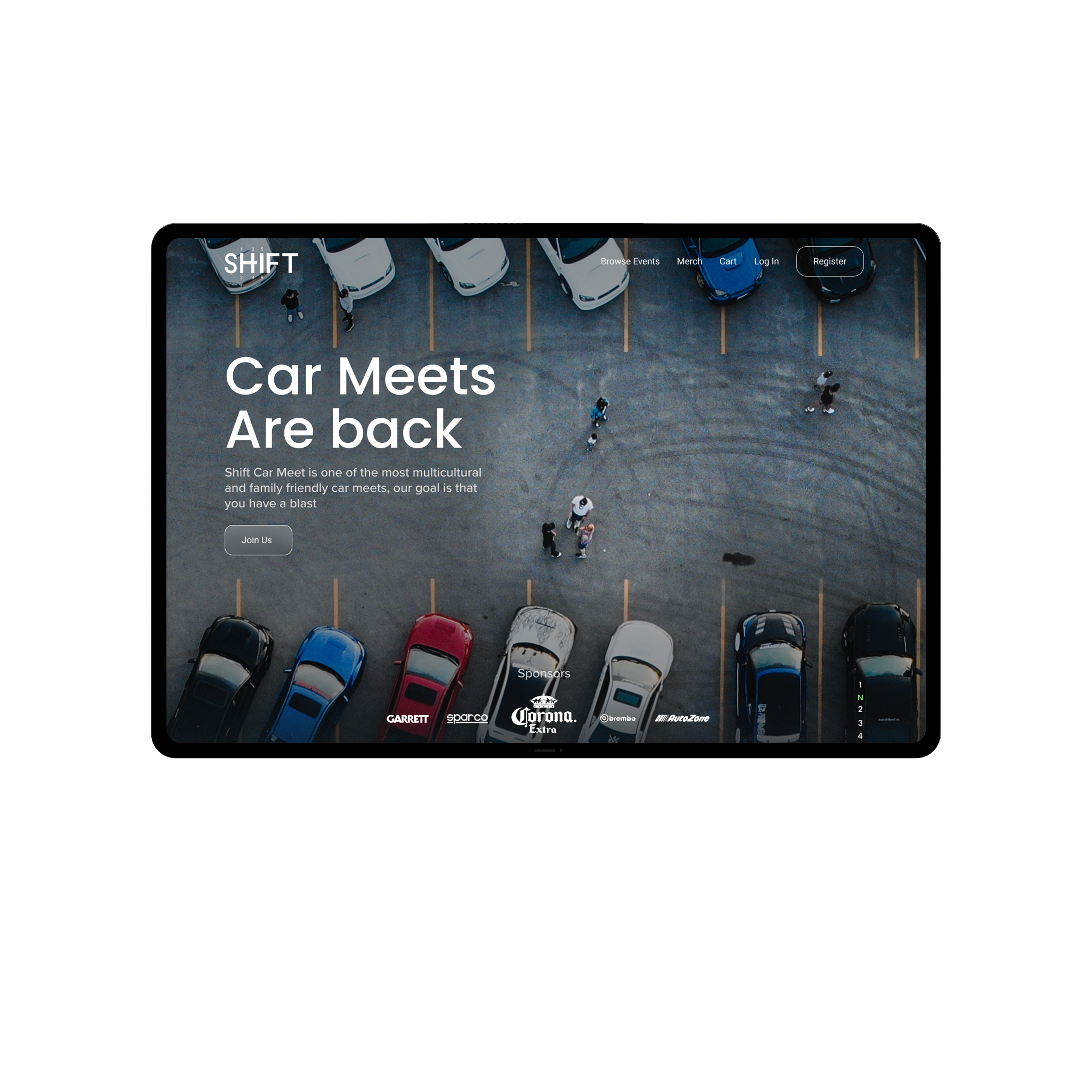 Example of UI/UX Design/ No Code Developer