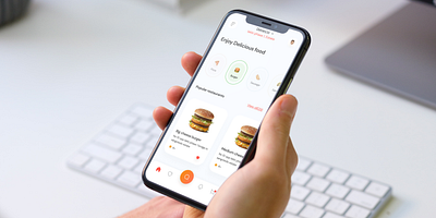 Food app Ui kit app design color figma food food and drink minimal new ui userinterface