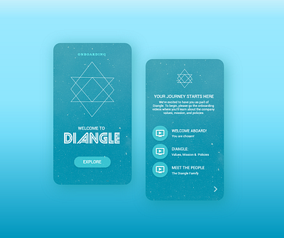 Daily UI #23 'Onboarding' design ui