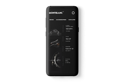 UI CONCEPT || MONTBLANC BIKES concept design figmadesign graphicdesign ui concept uiux uiuxdesign