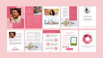 10 ebook design ebook layout ebook template lead magnet workbook