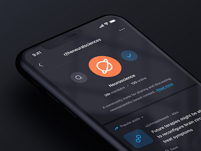 Bionic (Reddit client for iOS) Subreddit ios reddit ui