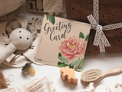 Free Realistic Square Greeting Card Mockup branding download font frame free free mockup freebie greeting card greeting mockup greetings identity mock up mockup mockup free mockup psd mockups print psd template