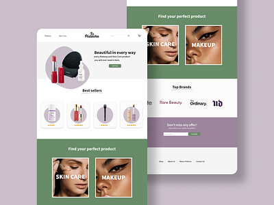 Pistacho Homepage ecommerce shop homepage ui landingpage ui uiux webdesign