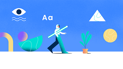 Chameleon Creator Motion graphic style frame app branding character design flat illustration motion web