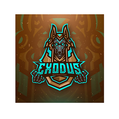 EXODUS branding esport esportlogo gaming illistration logo mascot