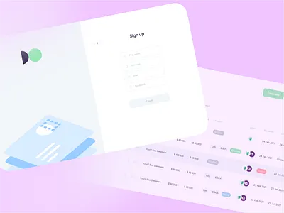 Dental Finance - Application app brand identity credit dental dental care dental loan etheric finance fintech fintech app illustration lender loan loan app money practice table ui ux web