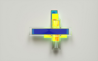 refractions 3d abstract character cinema4d design illustration octane