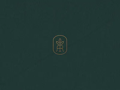 AR+leaves design leaves logo