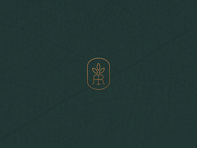 AR+leaves design leaves logo