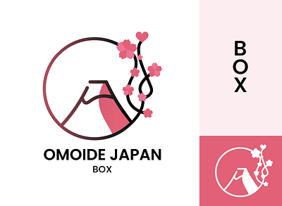 Omoide Japan - Logo art branding design digital graphic illustration japan logo pink logo sakura vector