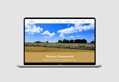 Watson Stonework | Web Design frontend design frontend development smallbiz smallbusiness ui web design webagency webdesign website design