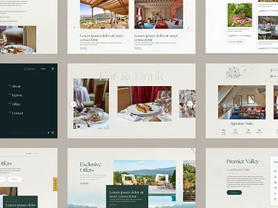 TheNestDalat by Sunhung art direction design experiment ho chi minh city homestay illustrator lettering nature responsive design sun hung sunhung typography ui vector viet nam website