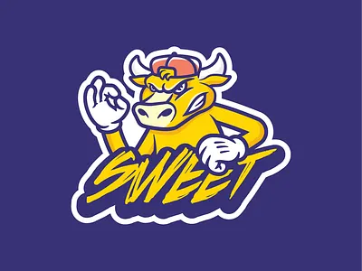 Sweet illustration logo logos sports sports branding sports logo vector