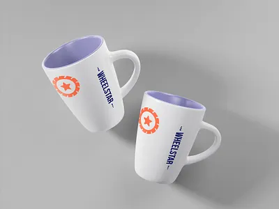Wheel Star Cup Design branding icon logo ui