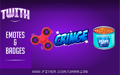 spinner twitch emotes badges beans can cartoon emotes chibi twitch emotes design emotes kawaii twitch emotes spinner streamer twitch emotes twitch sub badges