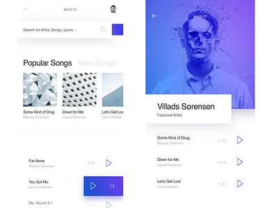 Music App Inspiration