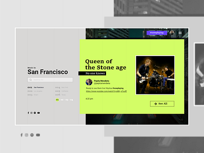 UI-MUSIC bogota colombia morning music sound ui uiux