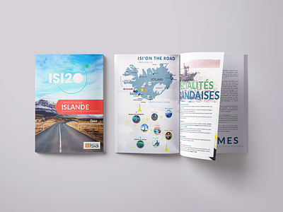 Carnet de voyage - Groupe ISIA design internship island magazine print