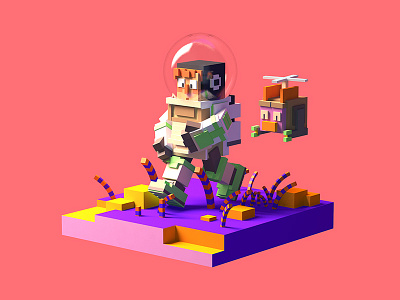 PIXEL MAN design