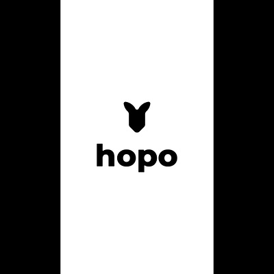 Daily Logo Challenge Day 19 daily logo challenge day 19 dlc hopo kangaroo logo logo design