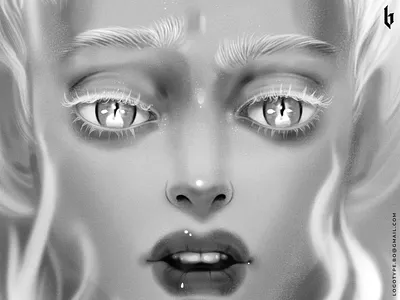 Alv black and white concept creature digital art fabulous face fairy fairytale fantasyart illustraion illustration illustrator play portrait