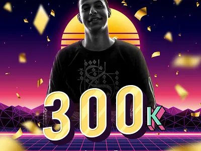 Reached 300k o behance advertisement advertising artwork branding creative design creative social media design illustration social media grahpic socialmedia