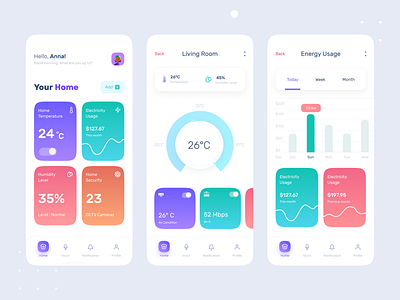 Smart Home App akramhs app home control livingroom mhmanik02 mobile mobile app mobile ui smart home smarthouse ui ui design uidesign uiux uiuxdesign uiuxdesigner uix ux ux design uxui