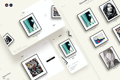 Bayoi - Paintings store ecommerce template clean colorful company corporate google slides keynote modern multipurpose multipurpose template photography pitch deck portfolio powerpoint presentation studio template unique web design web development website