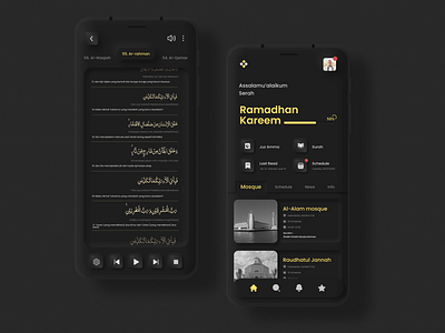 Qur'an Apps android blog clean cricket design mobile mobileapps prayers quran trending ui uidesign ux