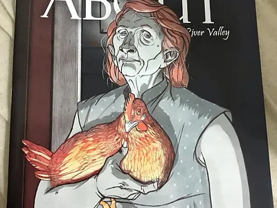 Halloween cover of ABOUT magazine 2018 arkansas drawing editorial illustration