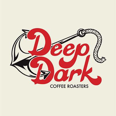 Deep Dark Coffee Co Main branding clean design flat graphic design illustration illustrator logo typography vector