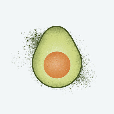 Avocado avocado illustration texture