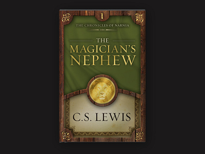 The Chronicles of Narnia Book Series Design book cover book cover design branding design