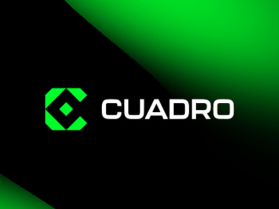 Cuadro Logo Design bitcoin blockchain branding c crtpyo cryptogaphy cuadro guard lettermark logo logodesign mark minimalistic modern monogram nft project safety security symbol